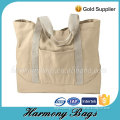 100% recycled 10oz natural cotton bags design for shopping